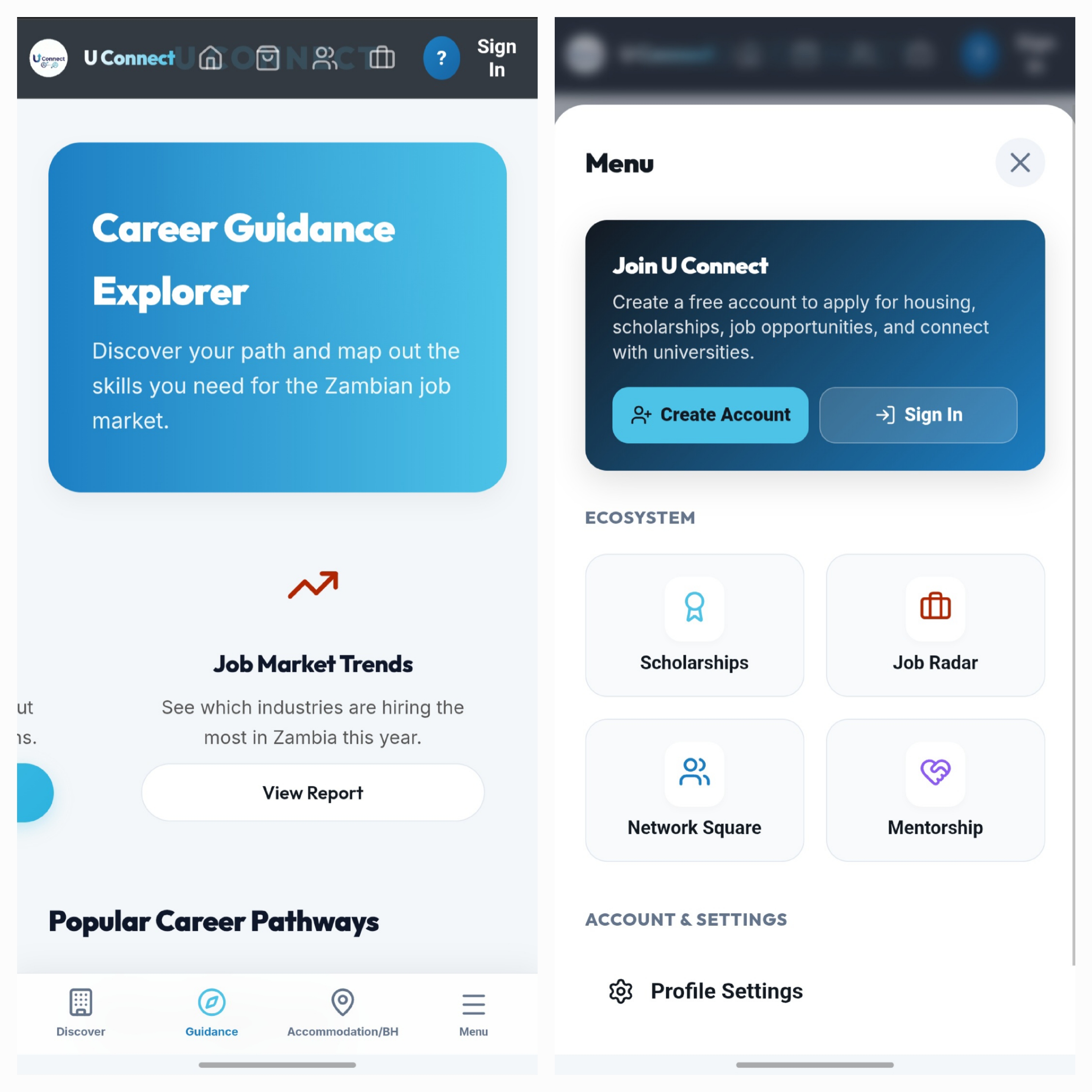 U Connect app